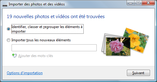 assistant import photos windows live