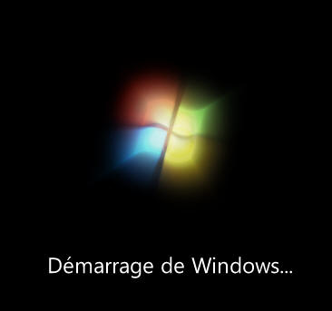 Windows 7 premier démarrage