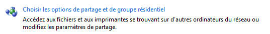 Joindre un homegroup